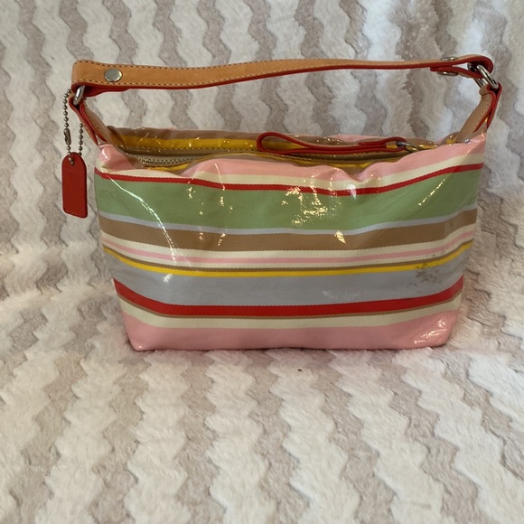 Small Coach Vinyl Purse - Picture 2 of 8